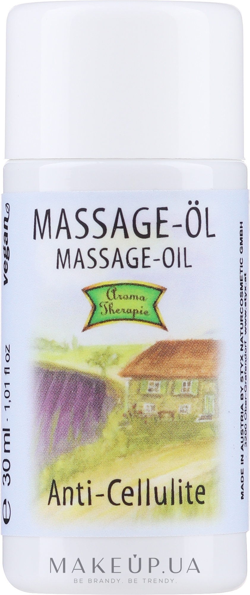 Массажное масло «Антицеллюлит» - Styx Naturcosmetic Massage Oil — фото 30ml