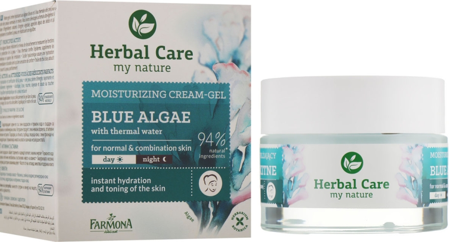 Увлажняющий крем для лица - Farmona Herbal Care Blue Algae Cream