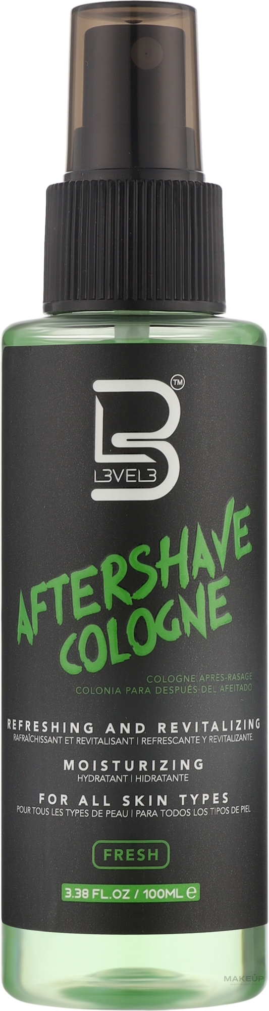 Одеколон після гоління - Level3 Aftershave Cologne Fresh — фото 100ml