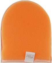 Губка для тела "Рукавица", оранжевая - Arix — фото N2