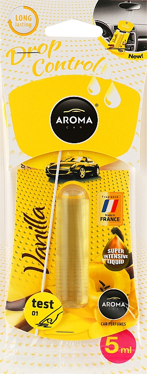 Ароматизатор для авто "Ваніль" - Aroma Car Drop Control Vanilia — фото N1