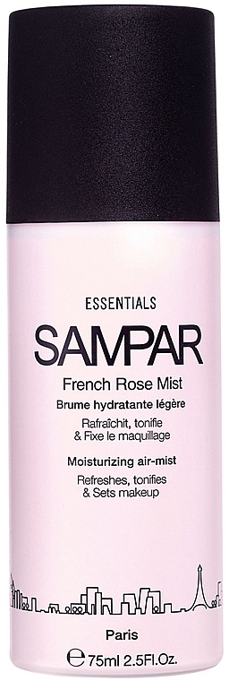 Освіжальний міст для обличчя й тіла - Sampar French Rose Mist — фото N1