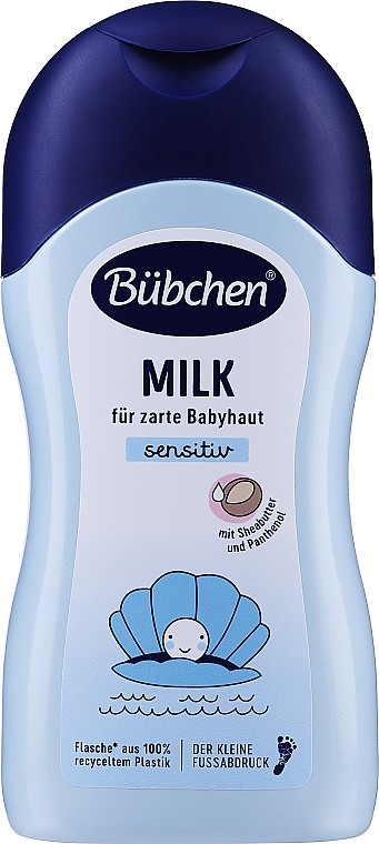 Молочко детское с маслом каритэ - Bubchen Milk — фото N3