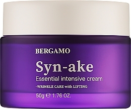 Духи, Парфюмерия, косметика Крем для лица со змеиным пептидом - Bergamo Syn-Ake Essential Intensive Cream 