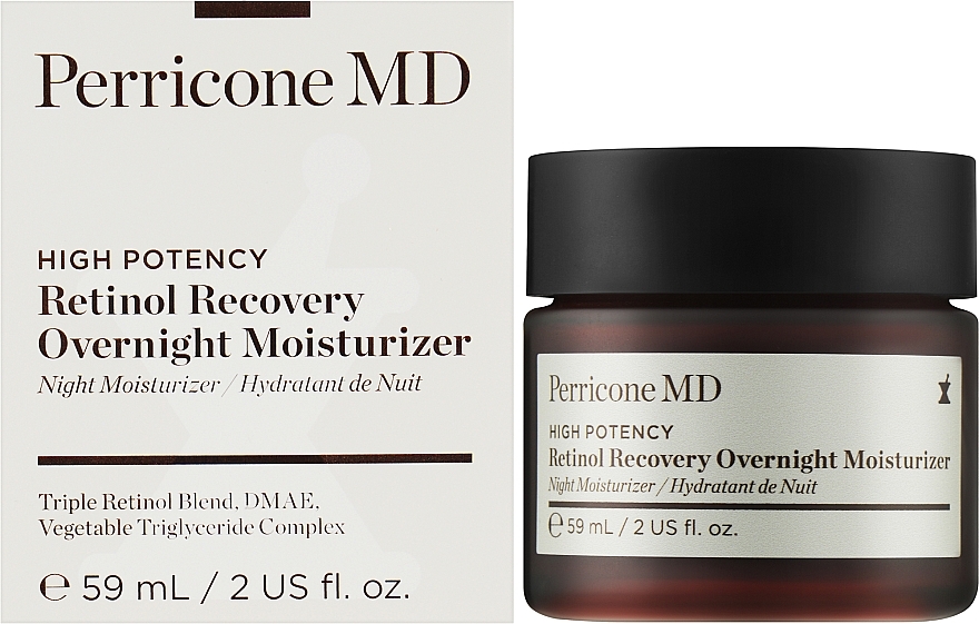 Ультраживильний зволожувальний крем для обличчя - Perricone MD High Potency Retinol Recovery Overnight Moisturizer — фото N4
