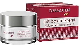 Парфумерія, косметика Крем для обличчя з колагеном - Dermoten Repage Anti-Aging Skin Care Cream