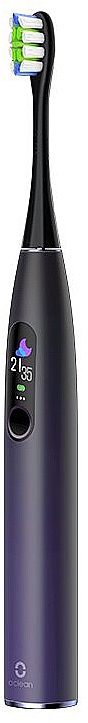 Електрична зубна щітка X Pro, Aurora Purple - Oclean — фото N2