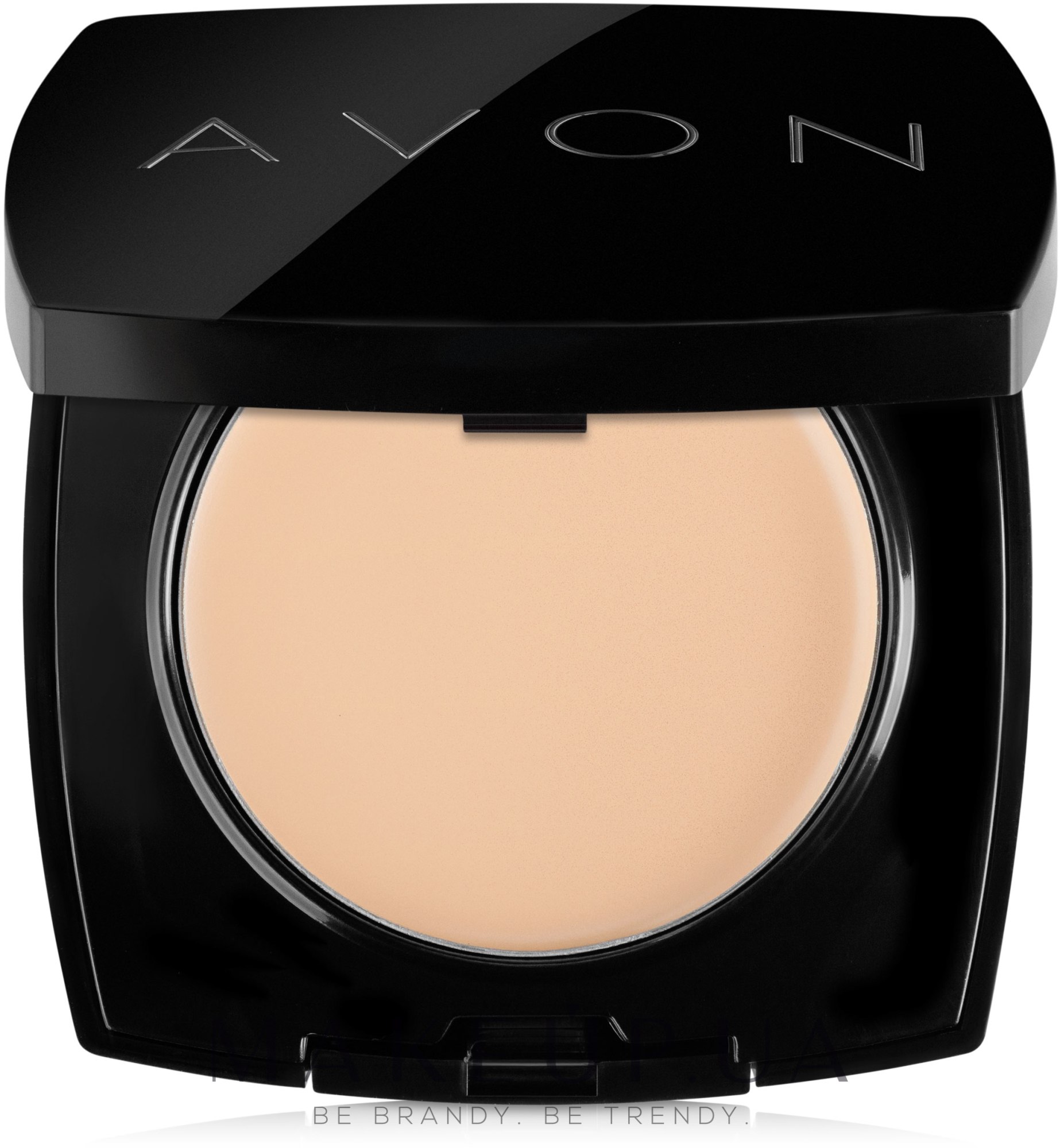 Компактная крем-пудра для обличчя - Avon True Cream-Powder Compact — фото Alabaster