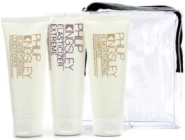 Духи, Парфюмерия, косметика Набор - Philip Kingsley Jet Set Smooth & Shiny (Shm/75ml + Cond/75ml + Elasticizer/75ml)