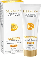 Парфумерія, косметика Антивіковий денний крем - Dermika Age & Spot Intelligence Anti-Aging Day Cream SPF50