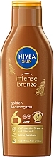 Сонцезахисний лосьйон "Інтенсивна засмага" SPF 6 - NIVEA SUN Intese Bronze — фото N1