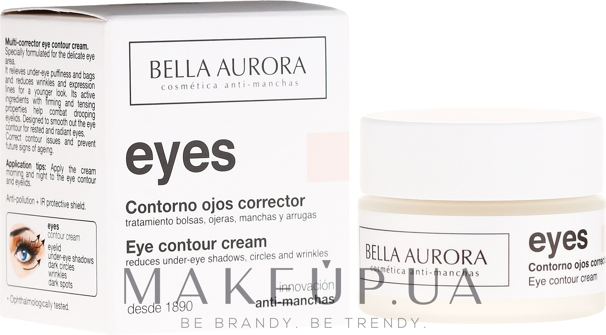Крем для області навколо очей - Bella Aurora Eye Contour Cream — фото 15ml