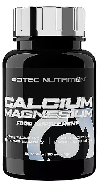 Харчова добавка "Кальцій-магній" - Scitec Nutrition Calcium Magnesium — фото N1