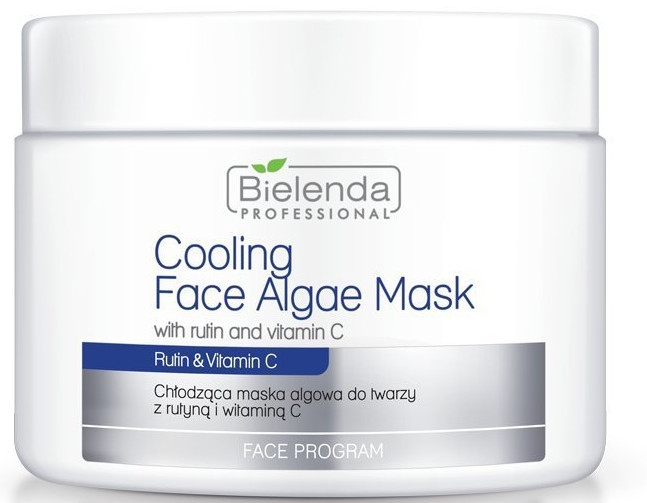 Альгинатная маска для лица с рутином и витамином С - Bielenda Professional Cooling Face Algae Mask — фото N1