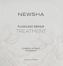 Бездоганна маска для пошкодженого волосся - Newsha Flawless Repair Treatment (пробник) — фото N1