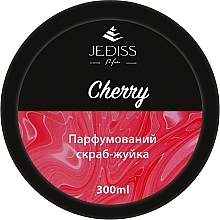 Парфумований скраб-жуйка - Jediss Scrub Cherry — фото N1