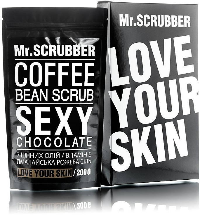 УЦЕНКА Кофейный скраб для тела - Mr.Scrubber Sexy Chocolate Scrub * — фото N1