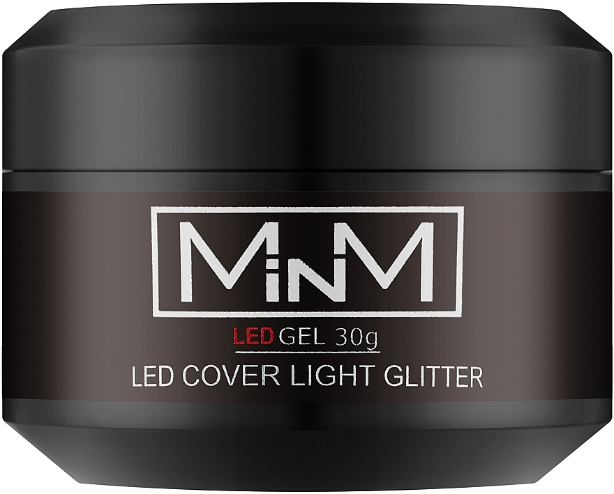 Гель камуфлюючий LED - M-in-M Gel LED Cover Light Glitter — фото N3