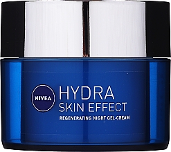 Парфумерія, косметика Відновлювальний нічний гель-крем - NIVEA Hydra Skin Effect Power of Regeneration Night Gel-Cream