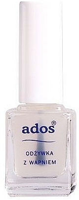 Засіб для догляду за нігтями з кальцієм - Ados — фото N1