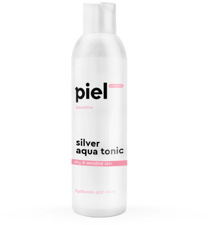 Тонік для сухої/чутливої шкіри - Piel cosmetics Silver Aqua Tonic — фото N1