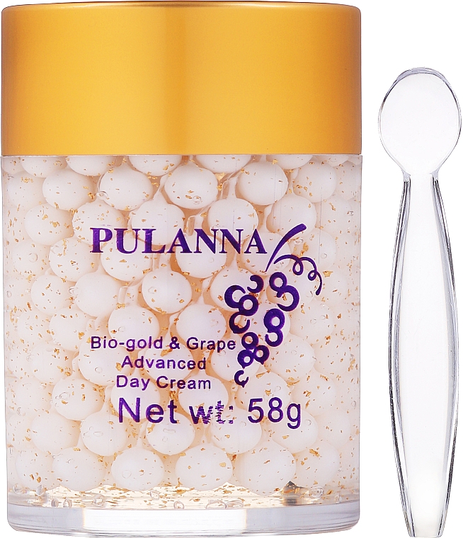 Денний крем для обличчя - Pulanna Bio-Gold & Grape Advanced Day Cream — фото N1
