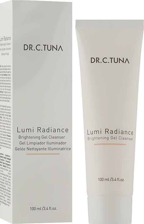 Очищувальний гель для сяйва шкіри - Farmasi Dr. C. Tuna Lumi Radiance Brightening Gel Cleanser — фото N2