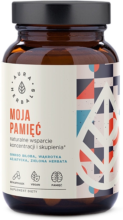 Дієтична добавка "Моя пам'ять" - Aura Herbals — фото N1