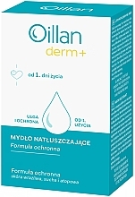 Мыло для ежедневного ухода за чувствительной кожей - Oillan Derm+ — фото N1