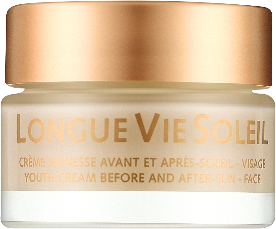 Крем после загара - Guinot Longue Vie Soleil Youth Cream Before And After Sun Face — фото N1