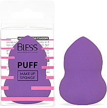 Духи, Парфюмерия, косметика Спонж грушевидный, фиолетовый - Bless Beauty PUFF Make Up Sponge