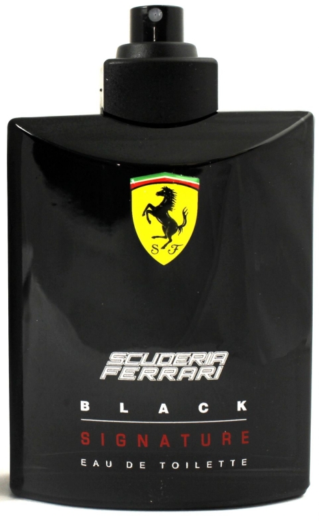 Ferrari Scuderia Ferrari Black Signature - Туалетна вода (тестер без кришечки)