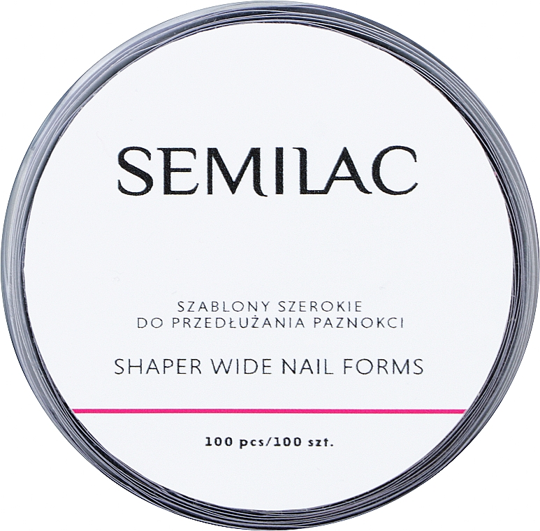 Shapers for Nail Extension - Semilac Semi Hardi Wide Shaper — фото N4