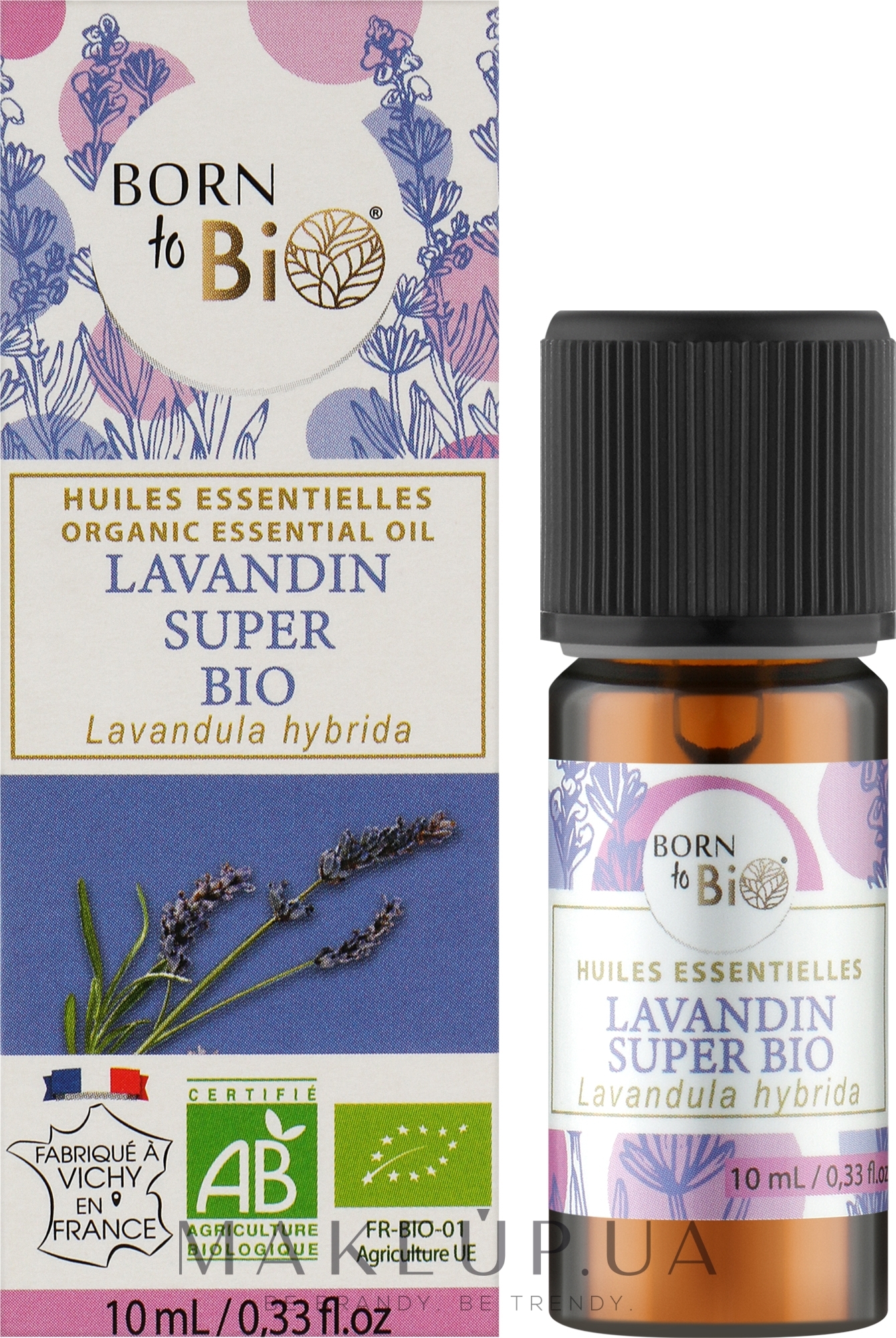 Органическое эфирное масло "Лавандин супер" - Born to Bio Aromatherapie — фото 10ml