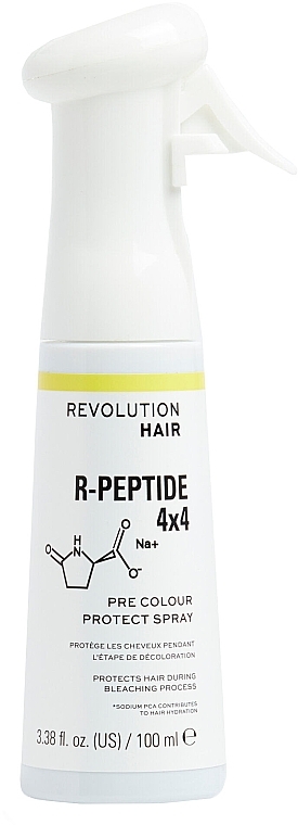 Захисний спрей для фарбованого волосся - Revolution Haircare R-Peptide 4x4 Pre Colour Protect Mist — фото N1
