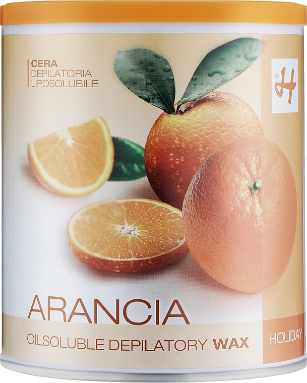 Віск для депіляції у банці "Апельсин" - Holiday Depilatori Wax — фото N1