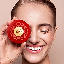 Cherel Satin Care Powder - Сатиновая пудра без тальку компактная — фото N6