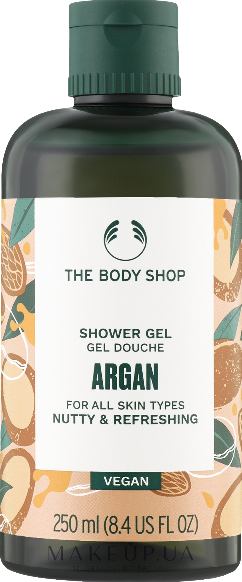 Гель для душа "Аргана" - The Body Shop Argan Shower Gel Vegan — фото 250ml