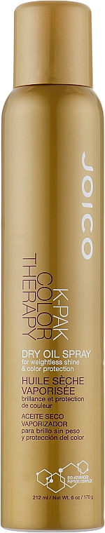 Масло сухе для тонкого волосся - Joico K-Pak Color Therapy Dry Oil Spray — фото N1