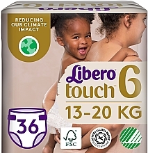 Парфумерія, косметика Підгузки дитячі Touch 6 (13-20 кг), 36 шт. - Libero