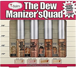 Духи, Парфюмерия, косметика УЦЕНКА Набор жидких хайлайтеров - theBalm The Dew Manizer's Quad-Mini Liquid Highlighters *