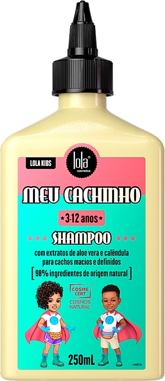 Детский шампунь для вьющихся волос - Lola Cosmetics Meu Cachinho Shampoo — фото N1