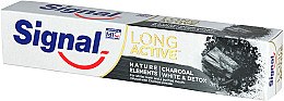 Духи, Парфюмерия, косметика Зубная паста - Signal Long Active Nature Elements Charcoal