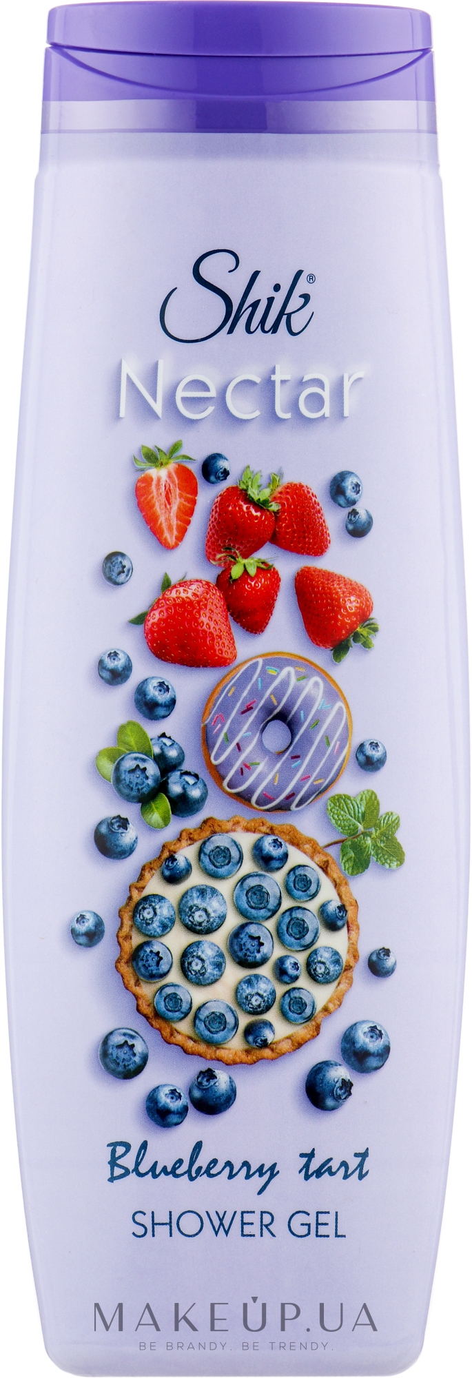 Гель для душу "Чорничний тарт" - Shik Nectar Blueberry Tart Shower Gel — фото 400g