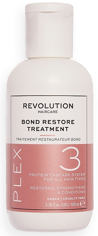 Средство для восстановления волос - Makeup Revolution Plex 3 Bond Restore Treatment — фото N1