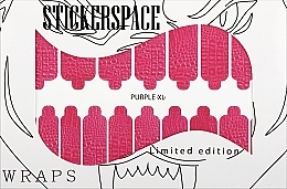 Духи, Парфюмерия, косметика Дизайнерские наклейки для ногтей "Purple Xl" - StickersSpace