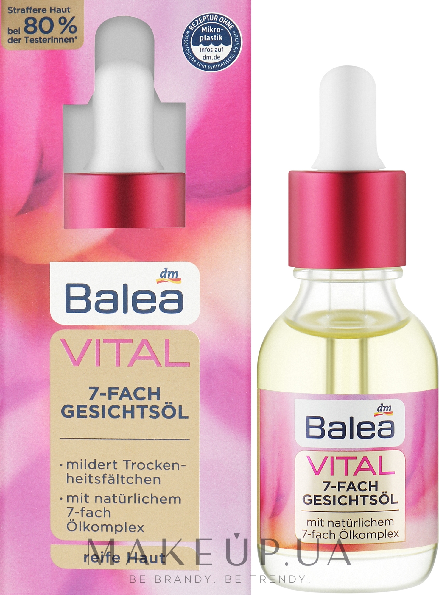 Масло для лица - Balea Vital 7-fold Facial Oil — фото 30ml
