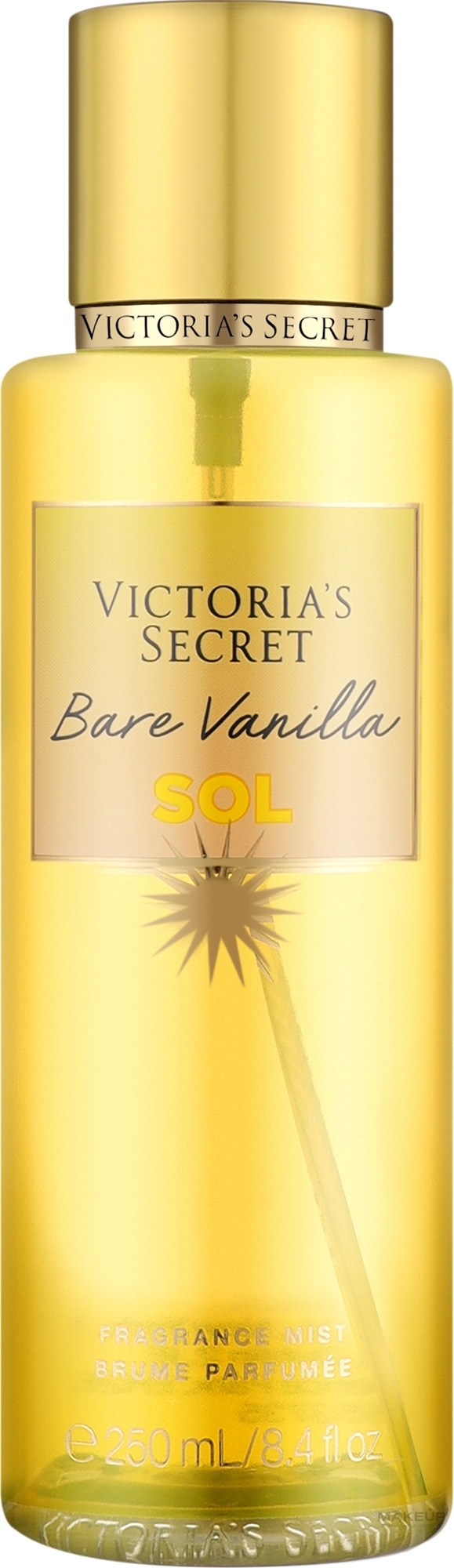 Парфюмированный спрей для тела - Victoria’s Secret Bare Vanilla Sol — фото 250ml