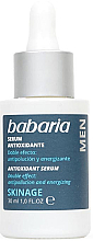 Духи, Парфюмерия, косметика Мужская сыворотка антиоксидант для лица - Babaria Antioxidant Serum Skinage Men