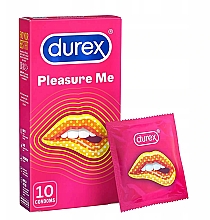 Парфумерія, косметика Презервативи, 10 шт. - Durex Pleasuremax